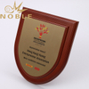 Custom Wooden Shield Plaque 
