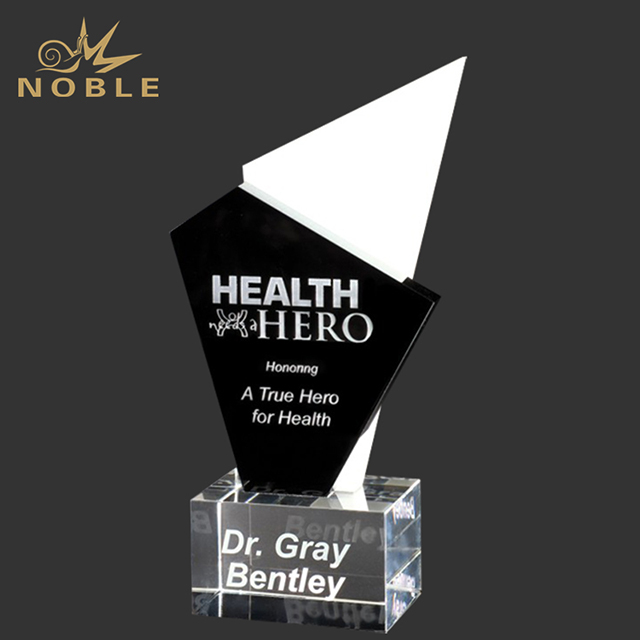 716---056 T-WTUX49-HR Black Crystal Tuxedo Award