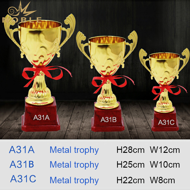 High Quality Gold Metal Trophy Cup