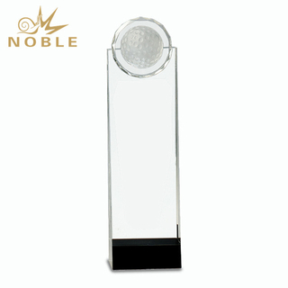 Wholesale Crystal Award Golf Trophy