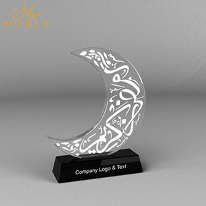 Religious Moon Crystal Islamic Gift