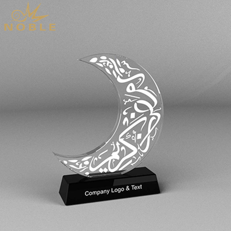 Religious Moon Crystal Islamic Gift