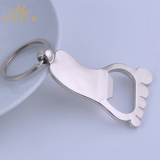 Custom Foot Design Bottle Opener Keychain