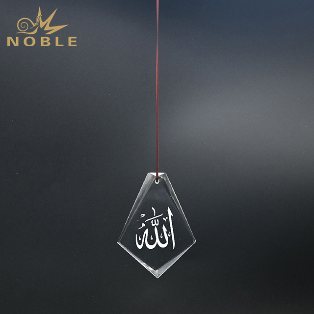 Custom Engraved Crystal Ornament 