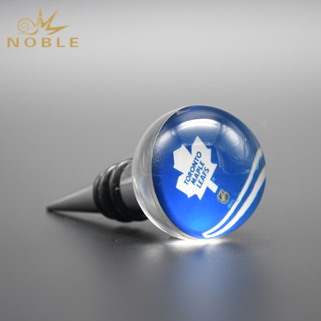 Custom Crystal Wine Bottle Stopper For Gifts