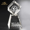 Custom Engraved Award Corporate Cube Crystal Trophy