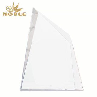Blank Mountain Shape Crystal Award