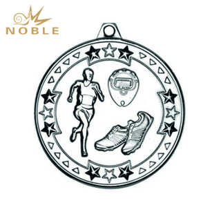 Metal Silver Sprint Medal
