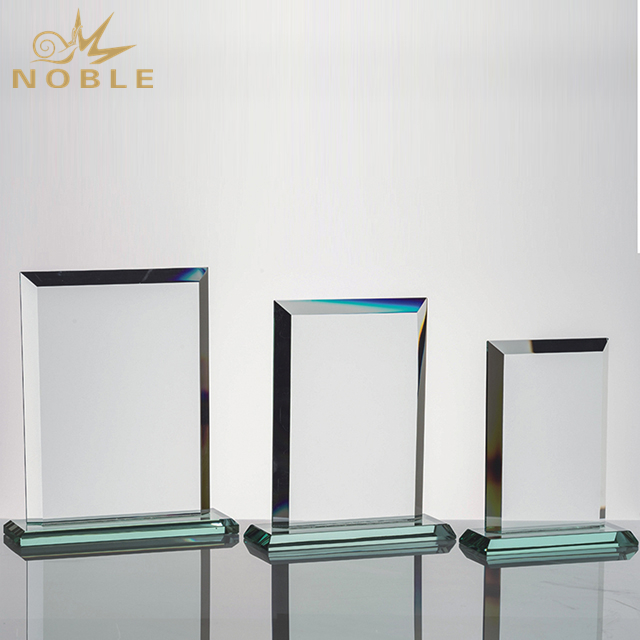 Blank Glass Trophy With Base