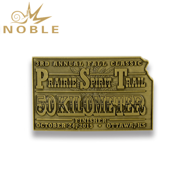 Custom Running Medal for 50k Finisher