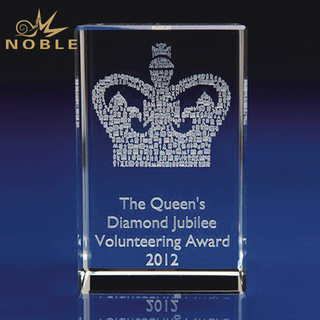 High Quality Custom Crystal Cube