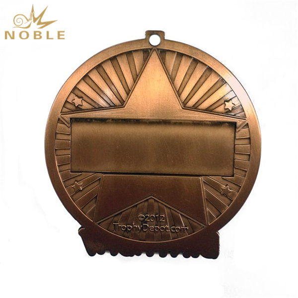 Blank Star Insert Metal Medal
