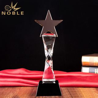 Noble Custom Made Sports Crystal Star Trophy