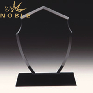 Noble Custom Engraving Blank Crystal Plaque Trophy