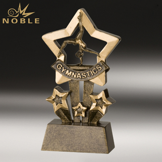 Star Back Resin Award Trophy