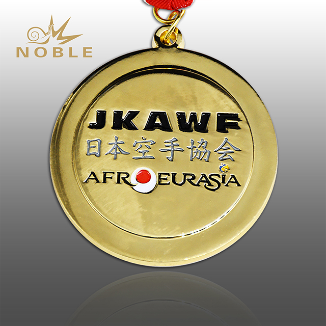 Custom Die Cast Gold Metal Medal