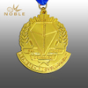 Custom Design Die Cast Your Logo Shape Gold Medal 