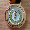 Custom Silver Medal With Engraved Logo