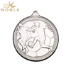 Custom Silver Football Medal