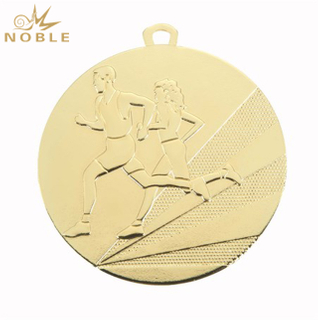 Custom Gold Metal Marathon Medal 