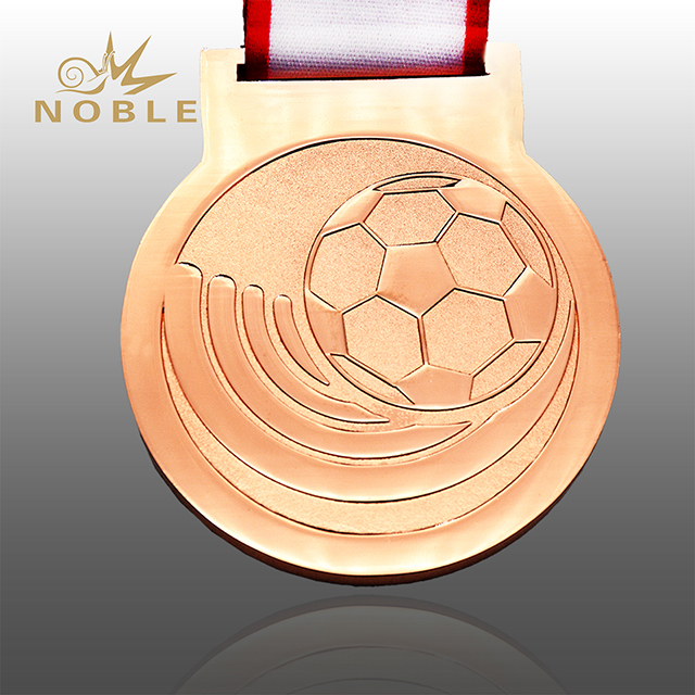 Custom Gold Metal Football Medal