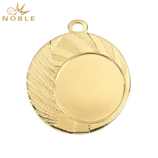 Die Cast Blank Gold Metal Medal