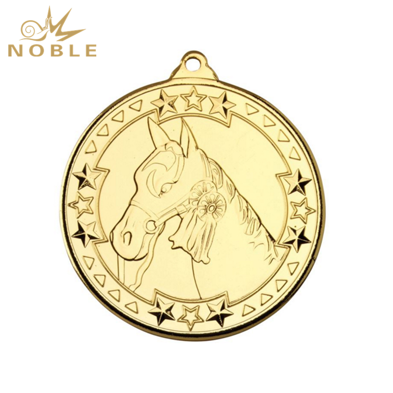 Gold Horse Sports Custom Medal