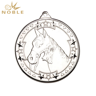 Silver Horse Sports Custom Medal