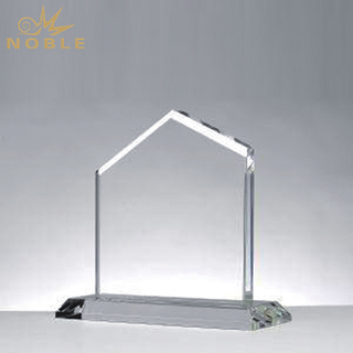 Custom Shaped Crystal Trophy