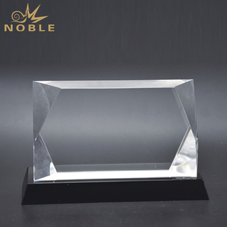 Blank Crystal Trophy For Engraving