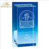 Sandblasting Engraving Blocks Sports Event Crystal Boxing Award