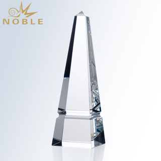 Noble Trophy Crystal Obelisk Award
