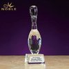 k9 Crystal Bowling Trophy 