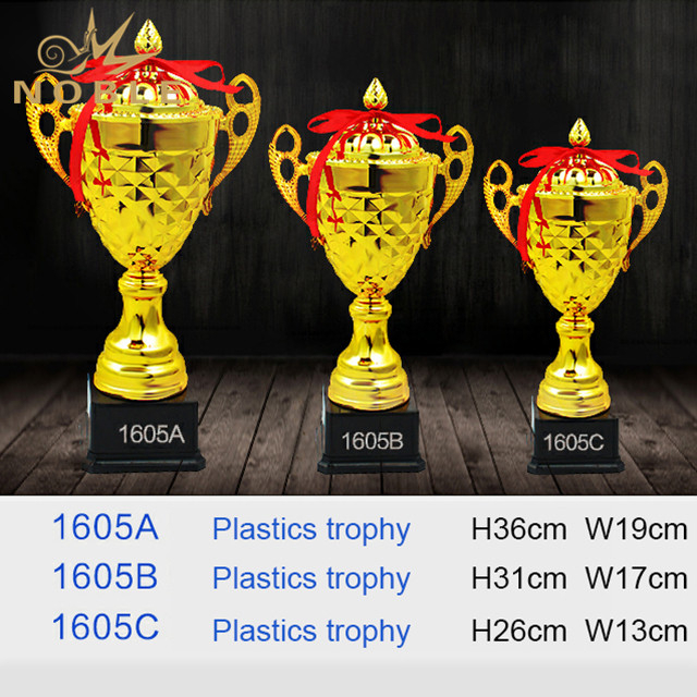 Custom Sports Gold Metal Plastic Trophy Cup