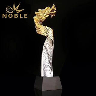 Luxury Custom Flying Dragon Award Resin Trophy