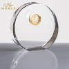 Circle Noble Custom k9 Crystal Clock Award