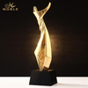 Gold Plated Resin Figurine Trophy