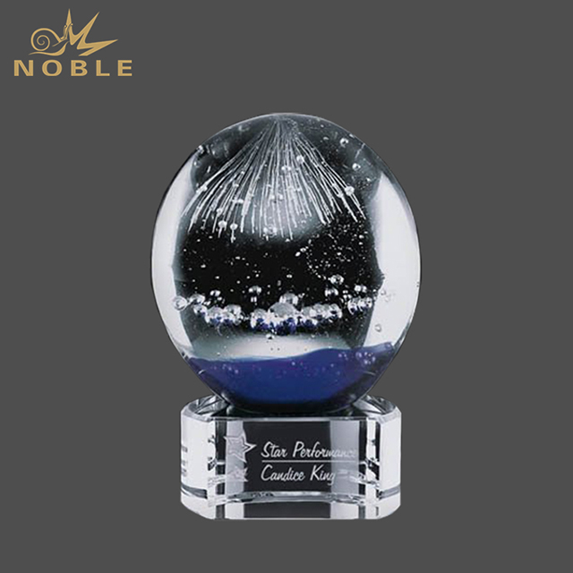 113---099 STR-ARG3012C-HR Snow Blast Artglass Award