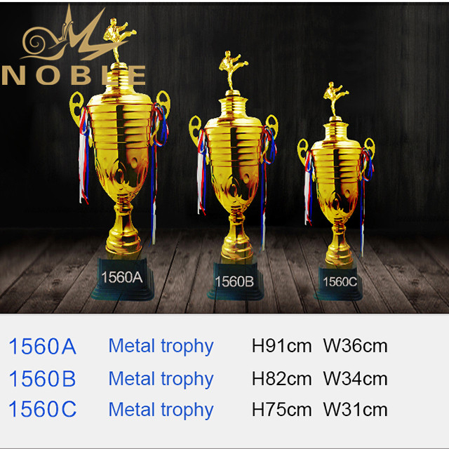 Large Metal Taekwondo Trophy