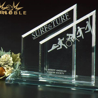 Custom Blank Glass Sports Trophy