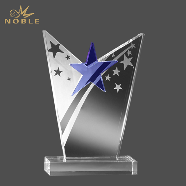 672---016 MPI-CR-A1117-HR Victorious Star Crystal Award