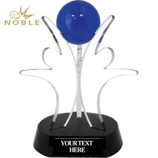 Crystal Corporate Trophy for Team Cooperation