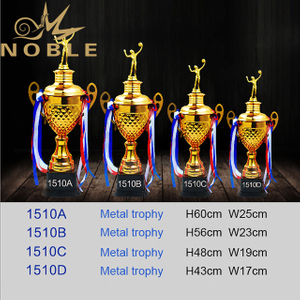 Championship Cup Metal Volleyball Trophy