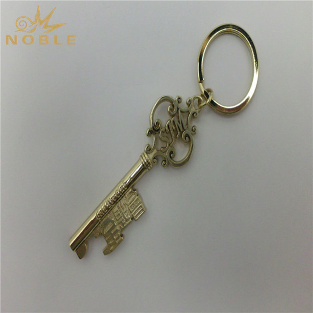 Custom Key Shape Metal Key Chain