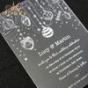 Custom Engrave Crystal Invitation Card