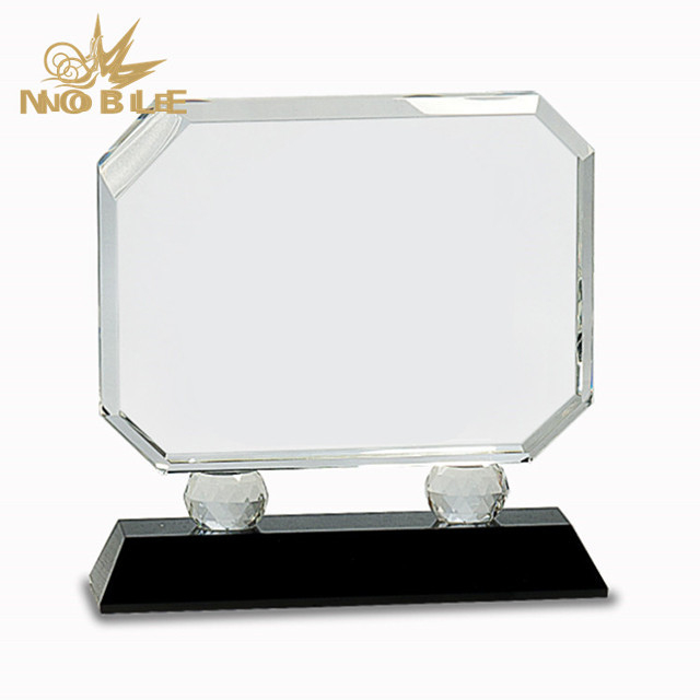Rectangle Blank Crystal Trophy Award
