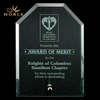 Jade Glass Plaque Awards Corporate Trophy
