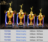 Noble Gold Metal Custom Sports Volleyball Trophy Cups