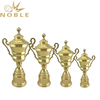 Luxury Design Best Selling Shiny Gold Metal Teamwork Trophy