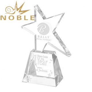 Noble Custom Crystal Rising Star Trophy